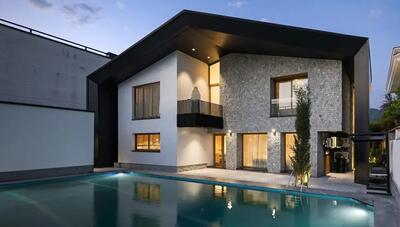  خانه کوبیک؛ ویلایی خاص در امیردشت (تصویری)