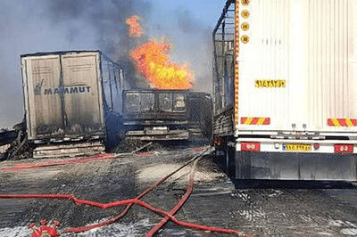  تصادف مرگبار تانکر سوخت در کمربندی یزد