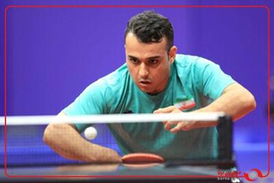  پیروزی یک‌طرفه امیرحسین هدایی مقابل پینگ‌پنگ‌باز گویان