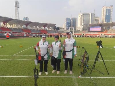  کسب مدال برنز تیرانداز همدانی در مسابقات تیراندازی با کمان قهرمانی آسیا