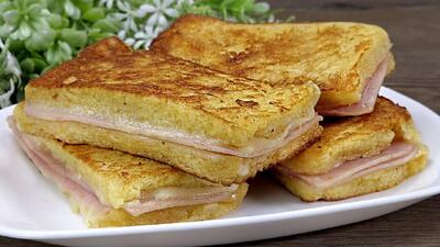  دستور تهیه ساندویچ گرم فوری با تخم مرغ و پنیر؛ ساده تر و خوش طعم تر از پیتزا
