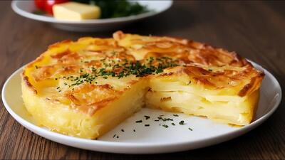  طرز تهیه گراتن سیب زمینی ترد و خامه ای که همه دنبالش بودن