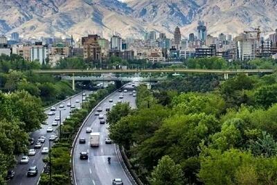  پیش بینی آب و هوا تهران امروز سه‌شنبه ۲۰ آبان