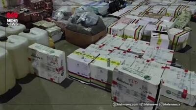  کشف یک میلیون قرص غیرمجاز در شیراز + فیلم