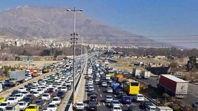  آخرین وضعیت ترافیکی جاده‌های کشور