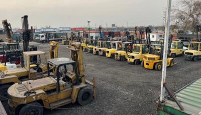  مزایده فروش 3 دستگاه ماشین الات و خودرو (شرکت سهامی خاص) شامل : لیفتراک کوماتسو، وانت مزدا ،پراید 89