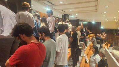  خانواده‌های کشته ‌شدگان اسرائیلی هنگام سخنرانی نتانیاهو به او پشت کردند