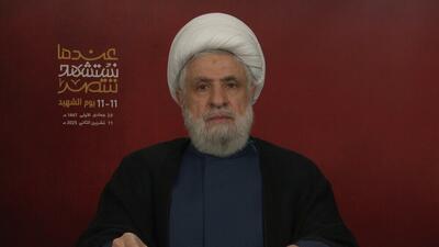  شیخ نعیم قاسم: مقاومت تضمین حاکمیت لبنان است/ با خدمتگزاران اسرائیل در لبنان گفتگو نخواهم کرد