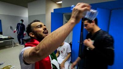  خوشحالی جالب سالار آقاپور پس از قهرمانی