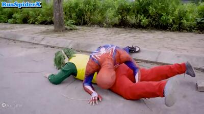  نبرد مرد عنکبوتی و اسپایدرمن,,مرد عنکبوتی نبرد نهایی spiderman,,مرد عنکبوتی,