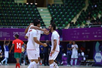  قهرمانی فوتسال ایران در بازی‌های کشور‌های اسلامی