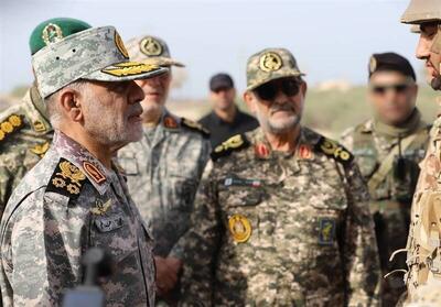  بازدید سرلشکر عبدالهی از جزایر سه گانه خلیج فارس