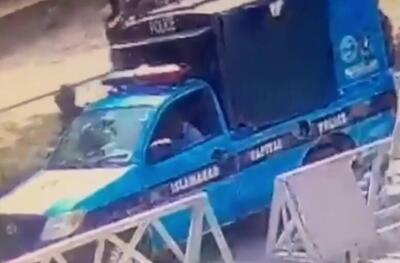  تصاویر جدید از لحظه انفجار انتحاری در اسلام‌آباد