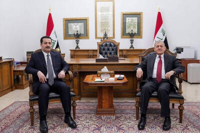  تبریک رئیس جمهور و نخست وزیر عراق به مناسبت برگزاری انتخابات پارلمانی این کشور
