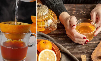 طرز تهیه پرتقال چای ترند با پوست پرتقال