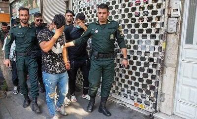  ۳ تن از اراذل‌واوباش سطح یک تهران دستگیر شدند