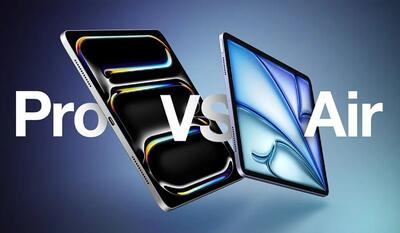  مقایسه آیپد ایر M3 با آیپد پرو M5؛ کدام‌یک ارزش خرید بیشتری دارد؟