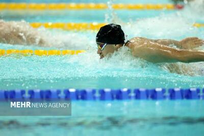  مدال پر! تیم شنا ایران در چهار در صد مختلط ناکام ماند
