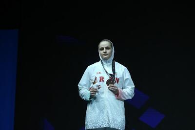  مهسا بهشتی صاحب مدال برنز شد +فیلم رقابت وزنه برداری