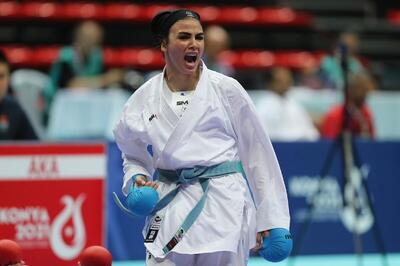  بانوی ملی پوش کاراته ایرانی:امیدواریم مدال طلای جهان را هم کسب کنیم