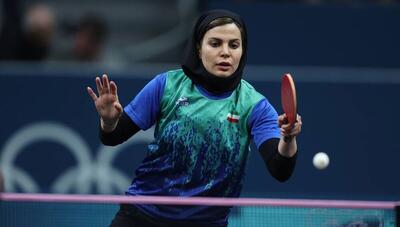  صعود شهسواری به یک‌چهارم‌نهایی مسابقات تنیس‌روی‌میز بانوان