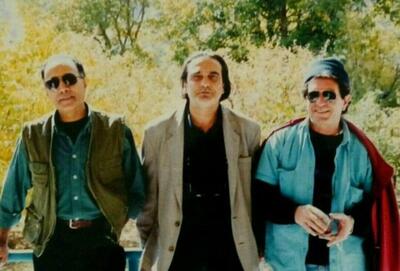  همایون ارشادی در کنار مهرجویی و کیارستمی