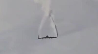  لحظه سقوط هواپیمای سی 130 ترکیه