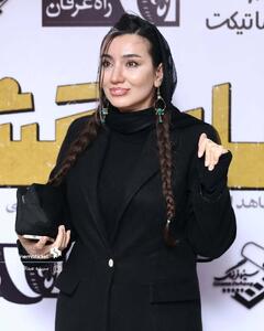  استایل خاص بازیگر شام ایرانی در یک مراسم