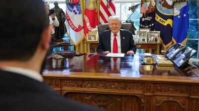  جزئیات دیدار ترامپ و جولانی در کاخ سفید + عکس