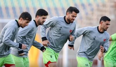  بازگشت رضا شکاری به تمرینات گروهی پرسپولیس / گزارش تصویری
