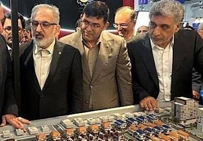  بازدید مدیرعامل بانک مسکن از نمایشگاه کیش اینوکس - تسنیم