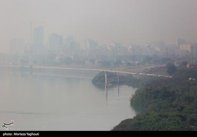 آلودگی هوای اهواز