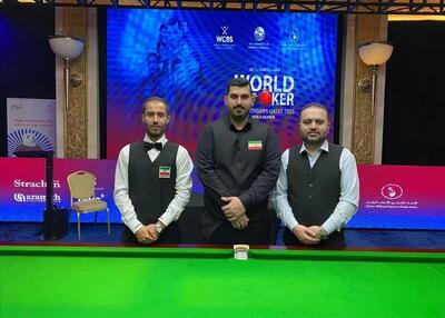  صعود سه اسنوکرباز ایرانی به مرحله حذفی جهانی