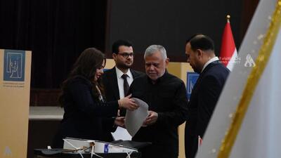  العامری: روند انتخابات گامی مهم برای ثبات عراق است