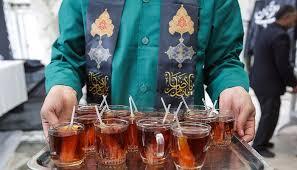  حال و هوای باصفا چایخانه حرم مطهر رضوی