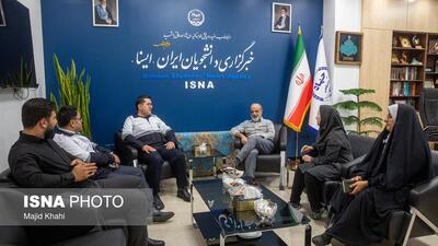  بازدید رئیس سازمان مدیریت بحران تهران از ایسنا