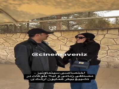  دو بازیگر سریال «یوسف پیامبر» در مراسم تشییع همایون ارشادی