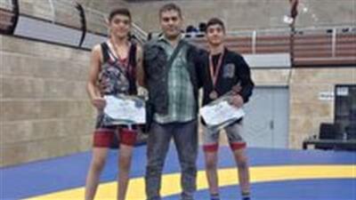  درخشش برادران سمنانی در مسابقات کشتی فرنگی کشور