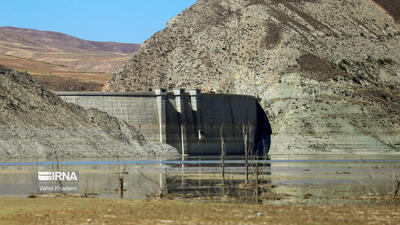  سد لتیان در آستانه خشکسالی