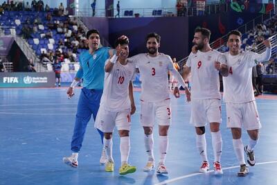  ایران ۵ - مراکش ۰/ تیم ملی فوتسال مقتدرانه قهرمان شد