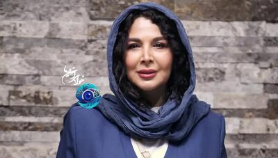  تیپ آبی نفتی شهره سلطانی خبرساز شد/ استایل جدید بازیگر سرشناس در فوتوشوت شیک (عکس)