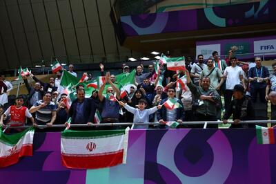  تصاویری پرانرژی از شادی فوتسالیست‌های ایران پس از قهرمانی