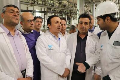  استاندار قزوین از کشتارگاه صنعتی دام قزوین دشت بره در شهرستان بوئین‌زهرا بازدید کرد 