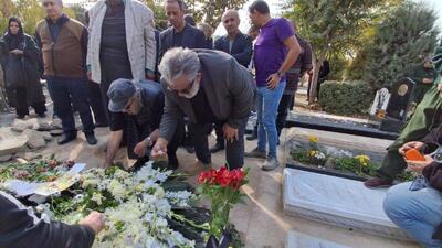  پیکر هنرمند درخشان سینما و تئاتر، همایون ارشادی در کرج به خاک سپرده شد