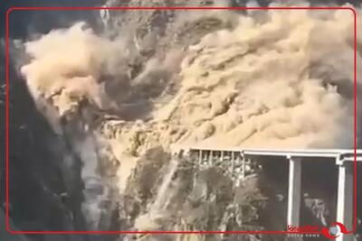  فرو ریختن پل نوساز در سیچوان چین هنوز گزارشی از تلفات انسانی اعلام نشده است