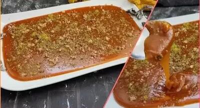  طرز تهیه حلوا عربی و راز گلوله گلوله نشدن آن !