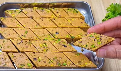 باور نمیکنی این دو تا شیرینی رژیمی و سالم، بدون شکر و بدون روغن باشه !
