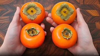  یکبار این با روش خرمالو بخور، انگشتاتم باهاش میخوری!