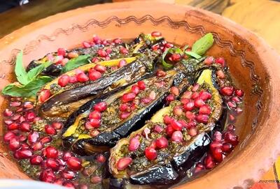  طرز تهیه بادمجان ناردونی شمالی؛ غذای گیاهی اصیل و خوشمزه
