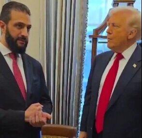  ترامپ به الجولانی: چند تا زن داری؟ +ویدیو